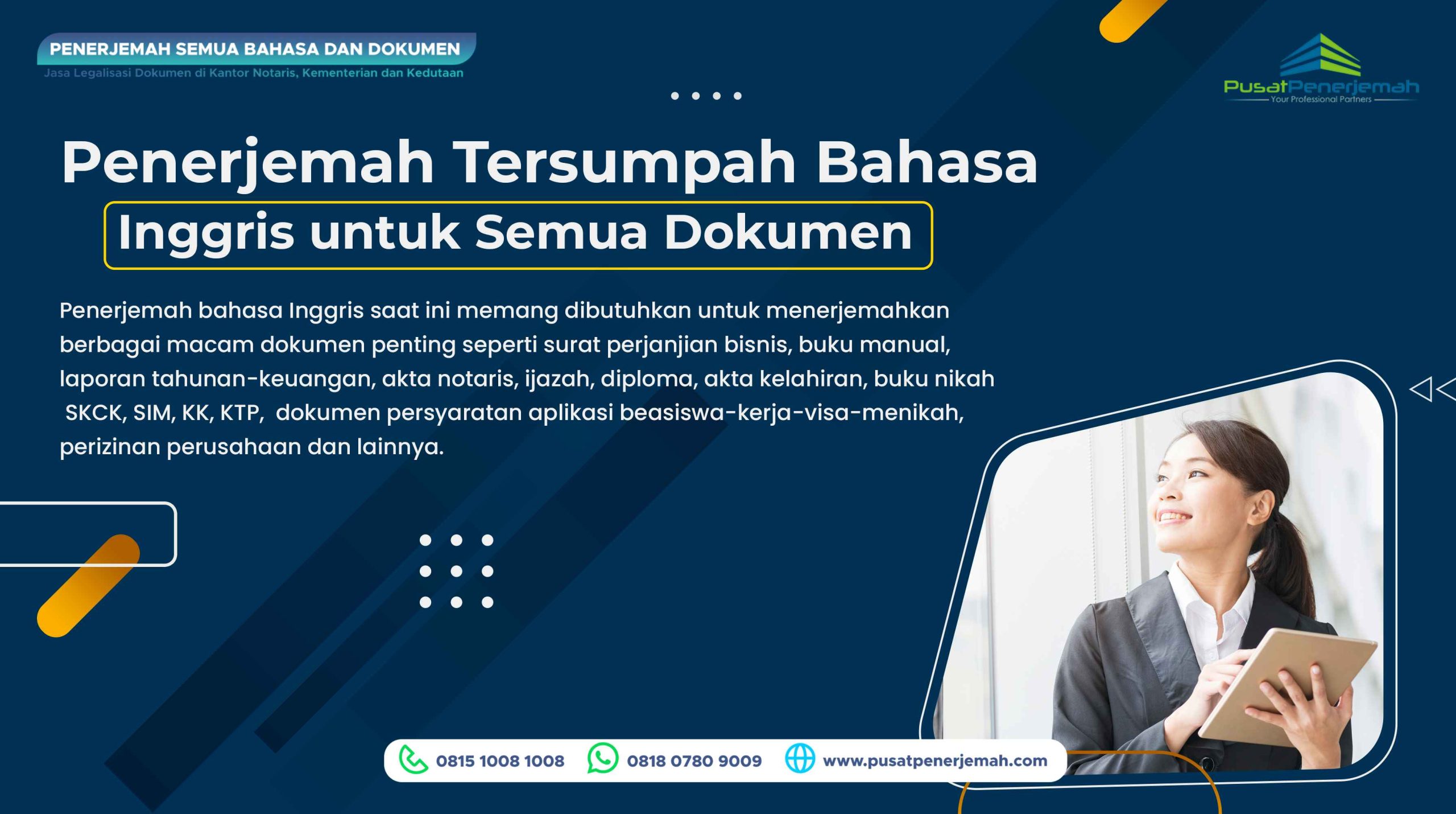 Penerjemah Tersumpah Indonesia Inggris Banyak di Gunakan di Indonesia