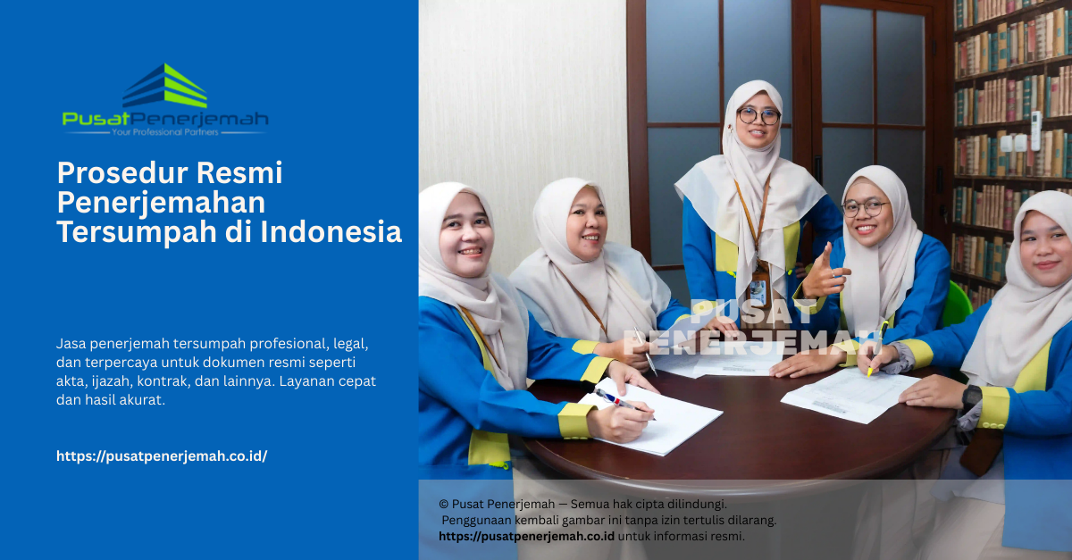 Jasa Penerjemah Tersumpah - Prosedur Resmi Penerjemahan Tersumpah di Indonesia